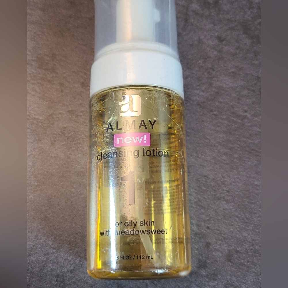 Almay Cleansing Lotion Step 1 Oily Normal Skin Meadowsweet Foaming Wash Cleanser